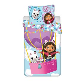 Children's Bedding Gabby's Dollhouse Balloon 140x200 cm + 70x90 cm