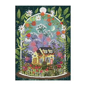 Galison Puzzle Blooming Garden Joy Laforme 1000 Pieces, Galison