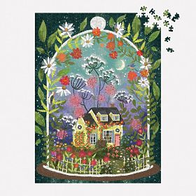 Galison Puzzle Blooming Garden Joy Laforme 1000 Pieces, Galison