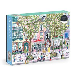 Galison Puzzle Cats in the City Michael Storrings 1000 Pieces, Galison