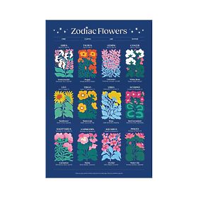 Galison Zodiac Flowers Puzzle 1000 Pieces