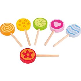 Goki Lollipops 6 Pieces