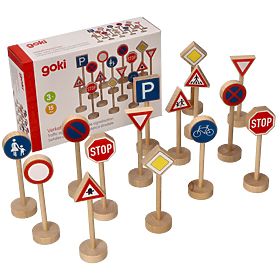 GOKI - Wooden Educational Signs