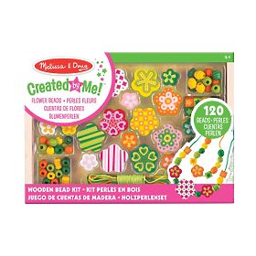 Green Bead Set Flowers