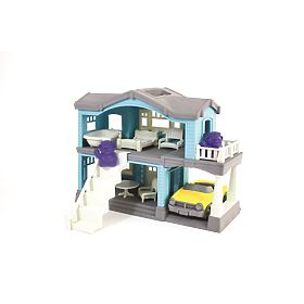 Green Toys Blue Dollhouse, Green Toys