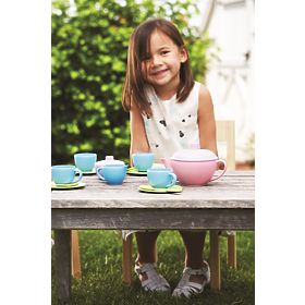Green Toys Tea Set Pink 17 pcs, Green Toys
