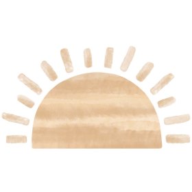 Sun wall sticker - beige