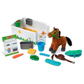 Horse care - play set