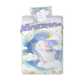 Children's bedding 135x100 cm + 60x40 cm Rabbit, Faro