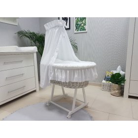 wicker cot