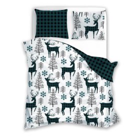 Christmas bedding Deer 140x200cm + 70x90cm, Faro