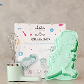 Jata Children's Mini Cordless Set 3 in 1 - Mixer, Chopper, and Mold, Jata