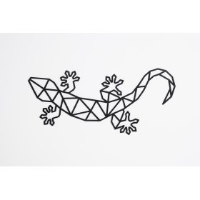 Wooden geometric painting - Lizard - different colors, Elka Design