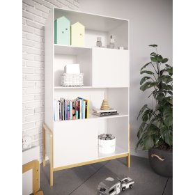 Shelf rack Viktor - white