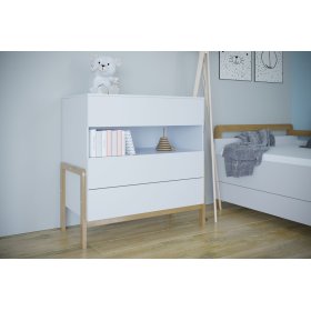 Chest of drawers Viktor - white, All Meble