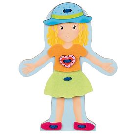 Justynka Dress-Up Doll