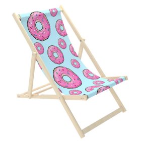 Pink Donuts beach chair, Chill Outdoor