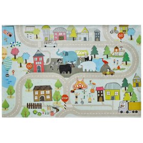 Children's carpet - Happy city, VOPI kids