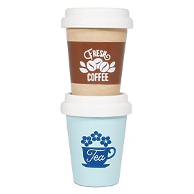Le Toy Van Coffee and Tea To-Go 2 pcs, Le Toy Van