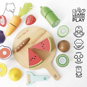 Le Toy Van Cutting Fruits and Vegetables with Board, Le Toy Van