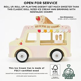 Le Toy Van Ice Cream Van New Design