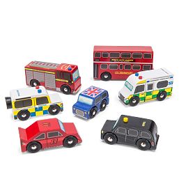 Le Toy Van London Car Set, Le Toy Van