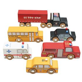 Le Toy Van New York Vehicle Set, Le Toy Van