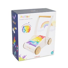 Le Toy Van Petilou Walker with Rainbow Blocks