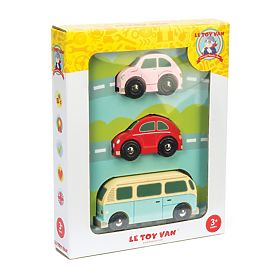 Le Toy Van Retro Car Set, Le Toy Van