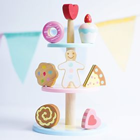 Le Toy Van Tiered Plate with Pastries, Le Toy Van