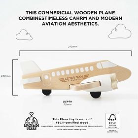 Le Toy Van Wooden Airplane, Le Toy Van