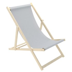 Shark beach chair - gray, Chill Outdoor
