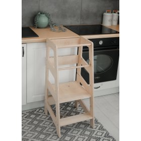 Montessori learning tower Sara MAXI 90 - natural, LilaBaby