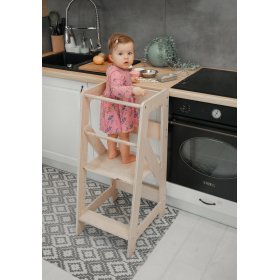Montessori learning tower Pola MAXI 90 - natural, Ourbaby