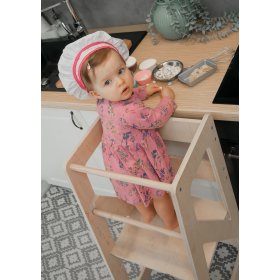 Montessori learning tower Pola MAXI 90 - natural, LilaBaby