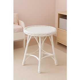 LILU Round Wicker Table