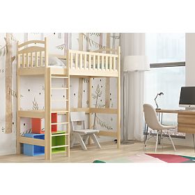 Loft Bed Anita - Natural