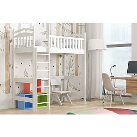 Loft Bed Anita - White