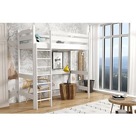 Loft Bed Texas - White