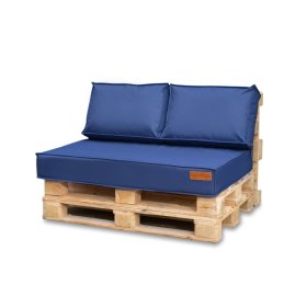 Set of cushions for pallet furniture - Dark blue, FLUMI