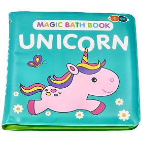 Magical Colorful Bath Book with Unicorn