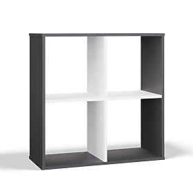 Malax 2x2 Shelf ANTHRACITE WHITE
