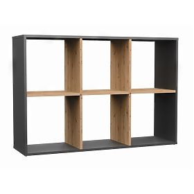 Malax 2X3 Anthracite Artisan Shelf