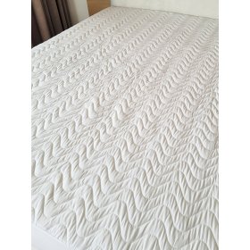 Mattress protector with impermeable finish