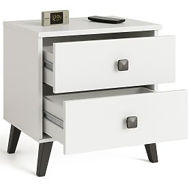 MOBI K-02 CHEST WHITE BLACK