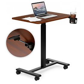 Mobile Adjustable Table 70x48 cm Laptop Table Adjustable Height 71.5-112 cm ModernHome, MODERNHOME