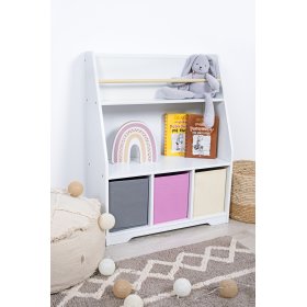 Montessori library Dusty Pink - white, FUJIAN GODEA