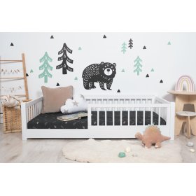 Children's low bed Montessori Ourbaby - white, Ourbaby