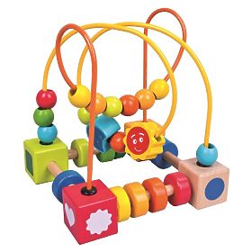 Motor Skills Threading Toy Night and Day, Bino