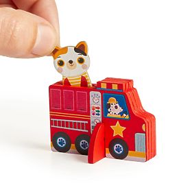 Mudpuppy Board Game Fire Rescue Mission!, Mudpuppy